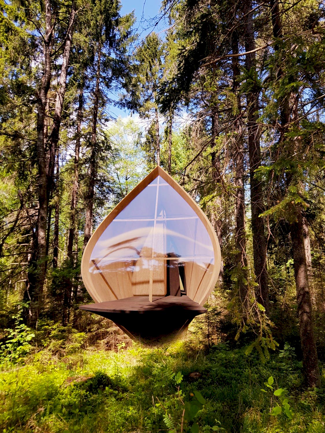 SILENT MEDITATION FOREST CABINS 2